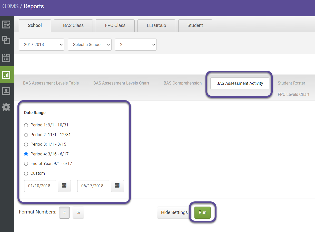 Assessment Activity Report Overview on Heinemann Fountas & Pinnell ...
