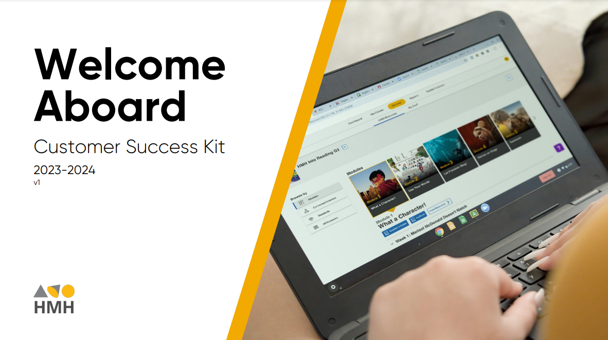 Houghton Mifflin Harcourt 20232024 Customer Success Kit